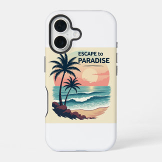 Retro Escapes Vintage Coastal Adventure iPhone 16 Case