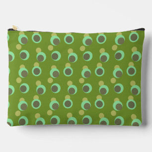 Retro Eucalyptus Fresh Mid-Century Accessory Pouch