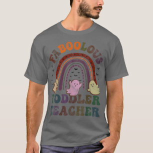 Retro Faboolous TODDLER TEACHER Costume This Is My T-Shirt