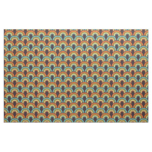 Retro fabric pattern