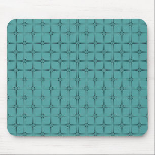 Retro Fabulous Mousepad, Turquoise Mouse Pad