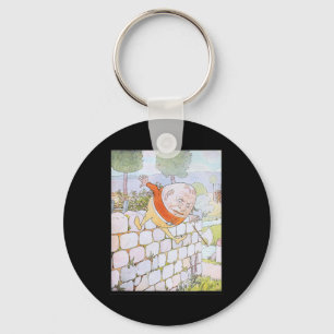 Retro Fairy The Great Fall Humpty Dumpty 1 Keychain
