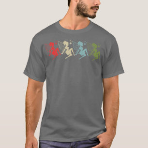 Retro Fairy Vintage Fairy Silhouette Pegasus Anima T-Shirt