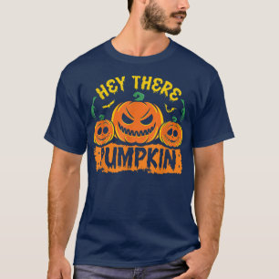 Retro Fall Aesthetic, Hey There Pumpkin T-Shirt