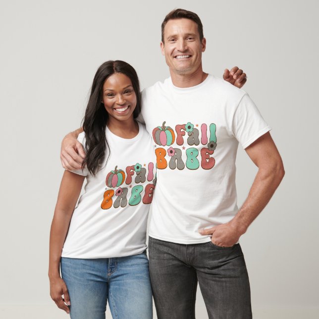 Retro Fall Babe - Fall T-Shirt (Unisex)