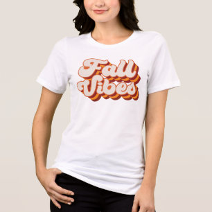 Retro Fall Vibes Tri-Blend Shirt