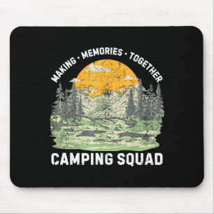Retro Family Camng Crew Est 2025 Camper Camp Camng Mouse Pad