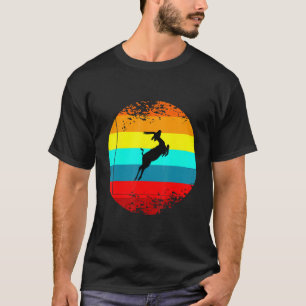 Retro Farm Animal Graphic With A Vintage Deer Rein T-Shirt