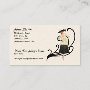 Retro Fashion Business Card