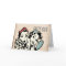 Retro fashion models hat mittens knitting crochet