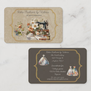 Retro Fashions  Business Card