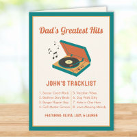 Retro Father's Day "Dad's Greatest Hits" Custom