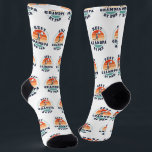 Retro Fathers Day Grandpa Golf Lover Custom Socks<br><div class="desc">Retro Best Grandpa By Par design you can customize for grandpa, dad, or bonus dad. Perfect gift for Father's Day or grandfather's birthday. The text "GRANDPA" can be customized with any dad moniker by clicking the "Personalize" button. Can also double as a company swag if you add your brand logo...</div>