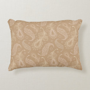 Retro-feater-pale-pattern Decorative Pillow