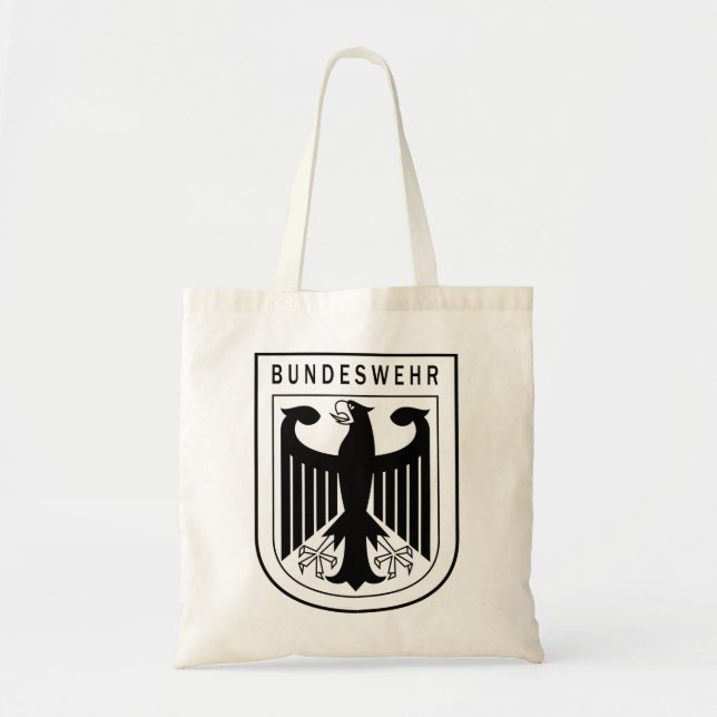 Retro - Federal Republic of Germany Bundeswehr Tote Bag (Front)