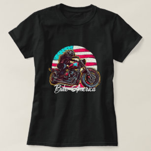 Female biker t on sale shirts