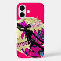 Retro female superhero