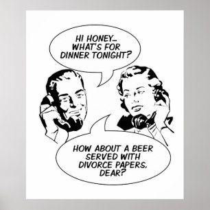 Retro Feminist Humor poster