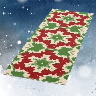 Retro Festive Mandala Yoga Mat