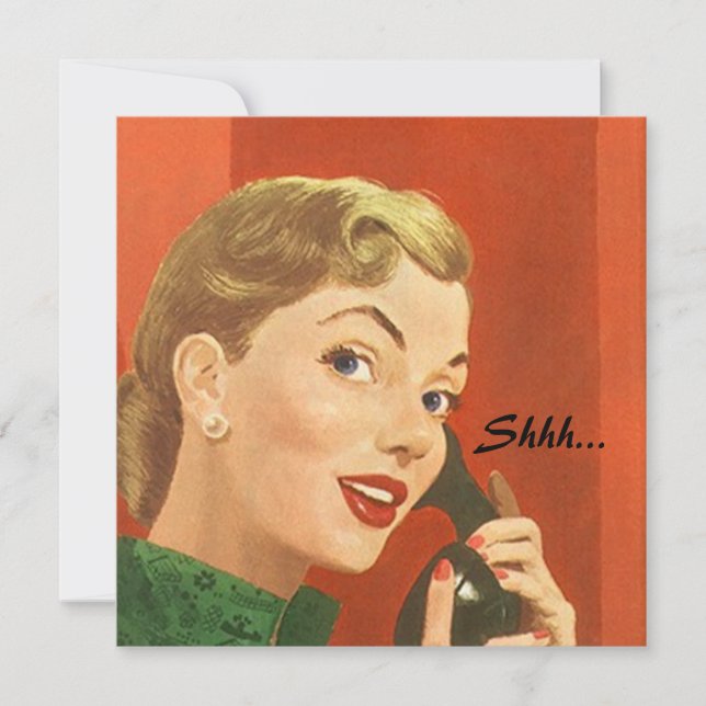 Rétro fête pour toutes invitations d'occasion (Devant)