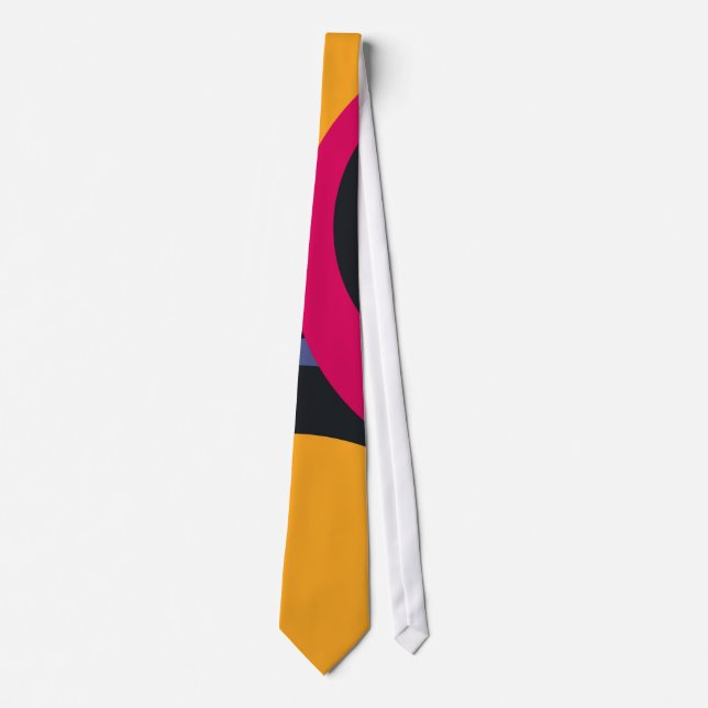 Retro Fifties Abstract Art Tie (Front)