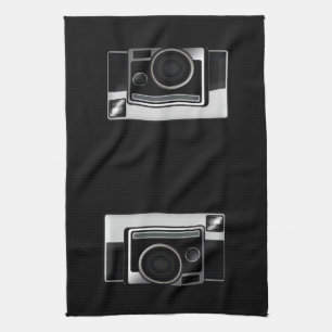 Retro Film Camera Kitchen Towel