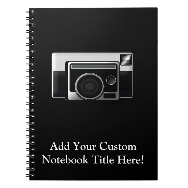 Retro Film Camera Notebook (Front)