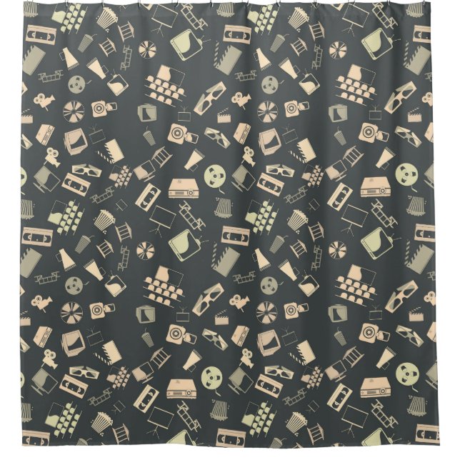 Retro film elements pattern (Front)