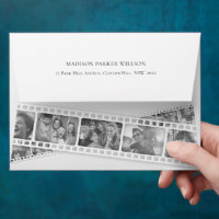 Retro Film Strip Custom Photos Movie Party