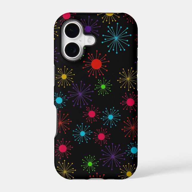 Retro Fireworks Starbursts (Back)