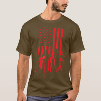 Retro Fishing Hunting Hunters Fishers Father's Day T-Shirt