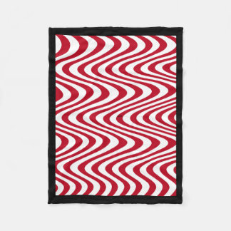 Retro fleece blanket