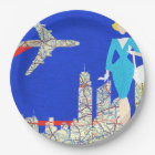 Retro Flight Attendant Paper Napkins