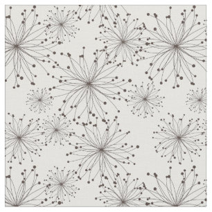 Retro floral background fabric