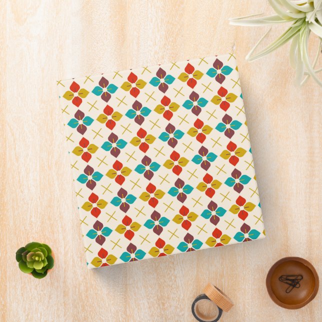 Retro Floral  Binder (In Situ)