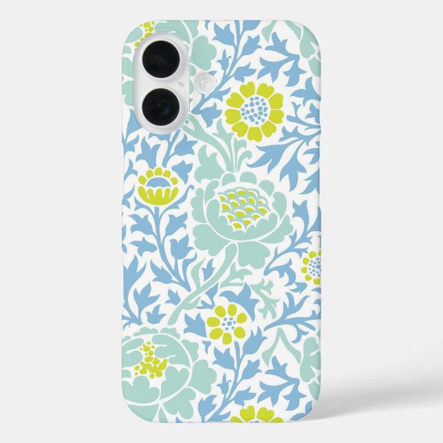 Retro Floral Damask Case-Mate iPhone Case (Back)