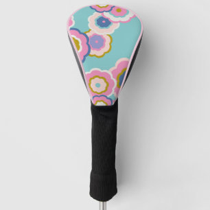 Retro Floral Golf Head Cover
