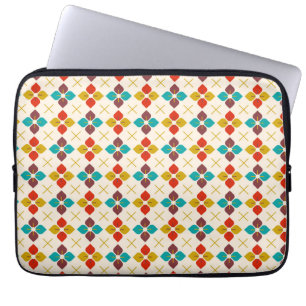 Retro Floral Laptop Sleeve
