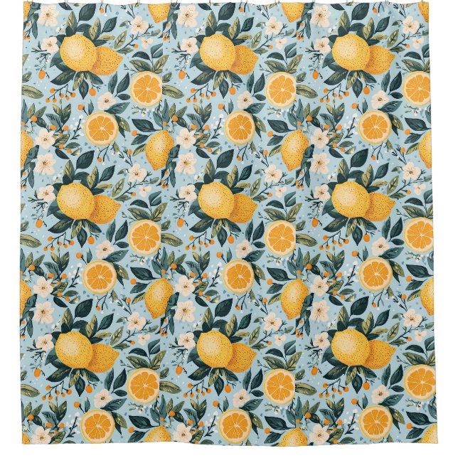 Retro Floral Lemons (Front)