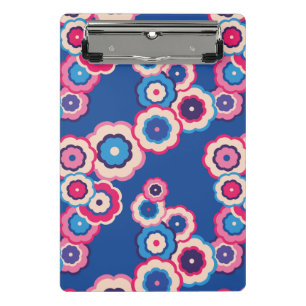 Retro Floral Mini Clipboard