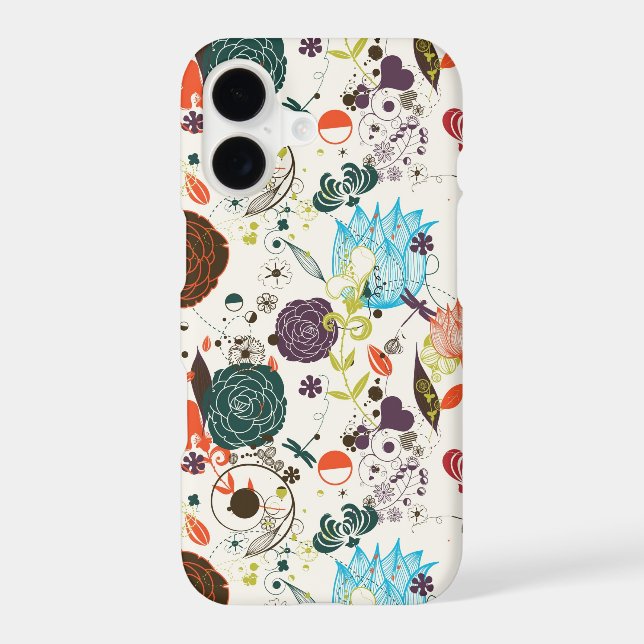 Retro Floral Pattern 2 (Back)