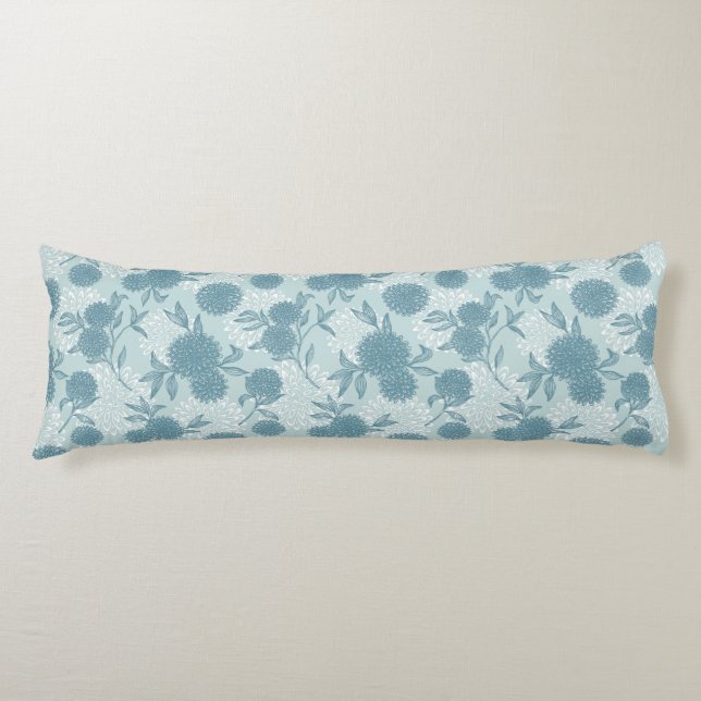 Retro Floral Pattern 2 2 Body Pillow (Front)
