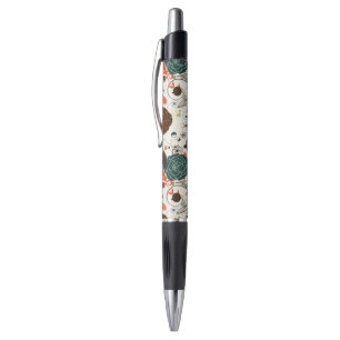 Retro Floral Pattern 2 Pen