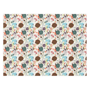 Retro Floral Pattern 2 Tablecloth
