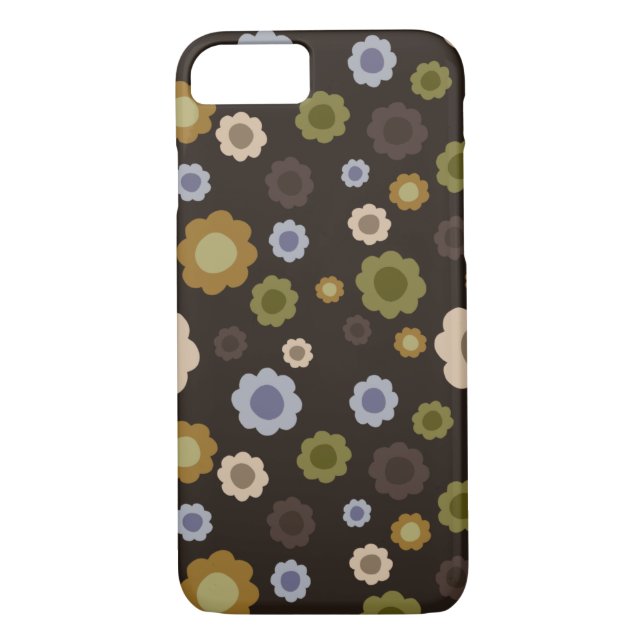 Retro floral pattern Case-Mate iPhone case (Back)