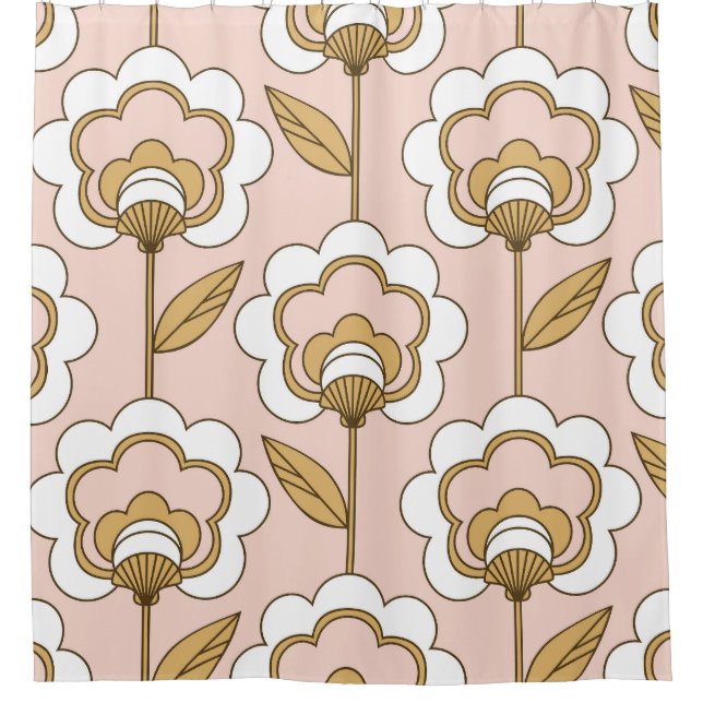 Retro floral: seamless vintage pattern. (Front)