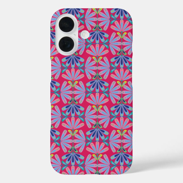 Retro Floral Series Case-Mate iPhone Case (Back)