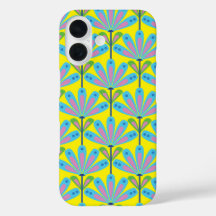 Retro Floral Series Half-drop
