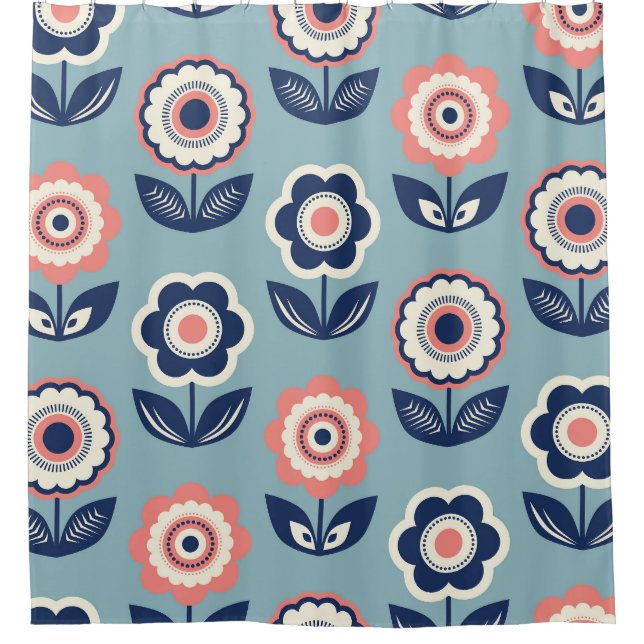 Retro Floral: Timeless Pattern Charm (Front)