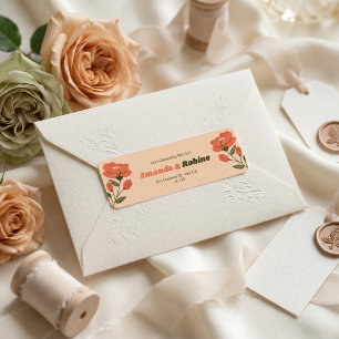 Retro Floral Vintage Garden Wedding
